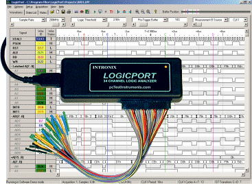 LogicPort and screen